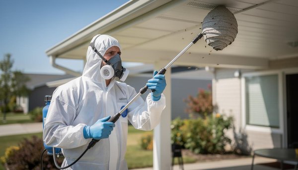 Destruction nid de guêpe : la méthode sûre pour votre sécurité